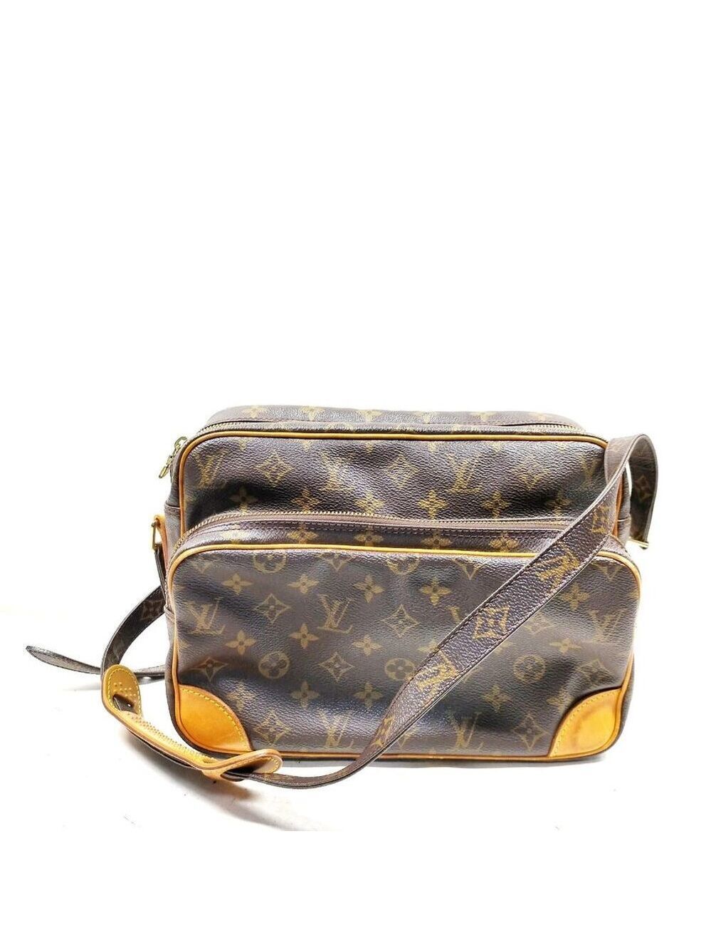 Louis Vuitton LV Shoulder Bag Nile Brown Monogram 590-052525